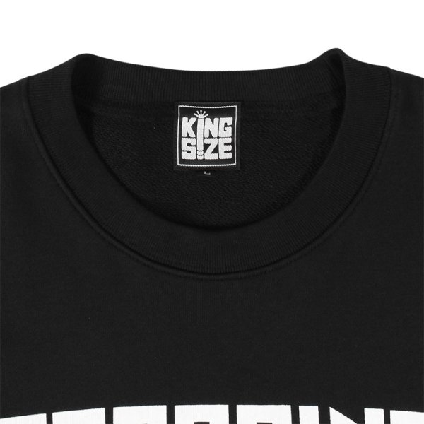 画像3: 【ラストMのみ】KINGSIZE（キングサイズ）“STEPPING RAZOR CREW SWEAT” (3)