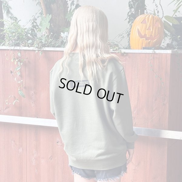 画像11: 【ラストMのみ】KINGSIZE（キングサイズ）“STEPPING RAZOR CREW SWEAT” (11)