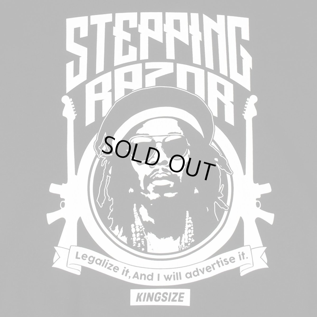 画像4: 【ラストMのみ】KINGSIZE（キングサイズ）“STEPPING RAZOR CREW SWEAT” (4)