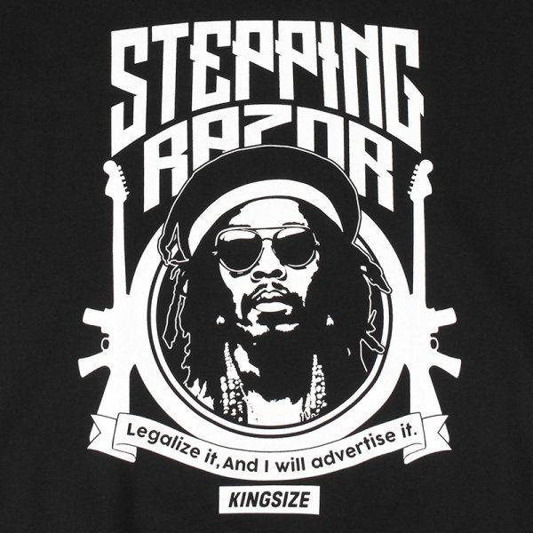 画像4: 【ラストMのみ】KINGSIZE（キングサイズ）“STEPPING RAZOR CREW SWEAT” (4)