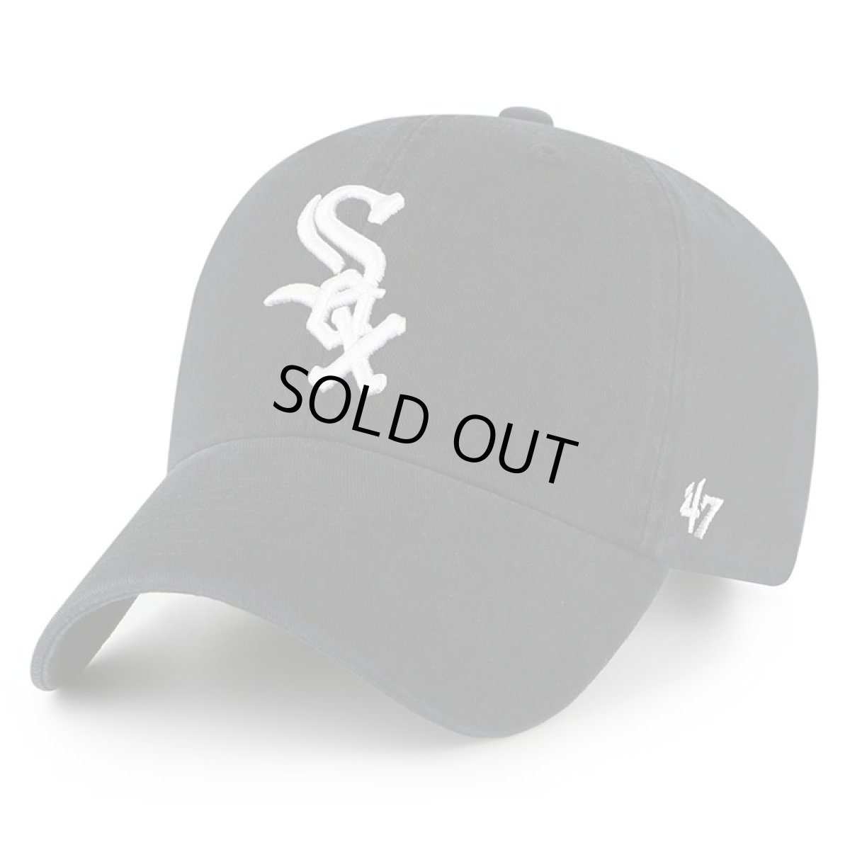 画像1: '47 (フォーティーセブン) “White sox Home ’47 CLEAN UP Black” (1)