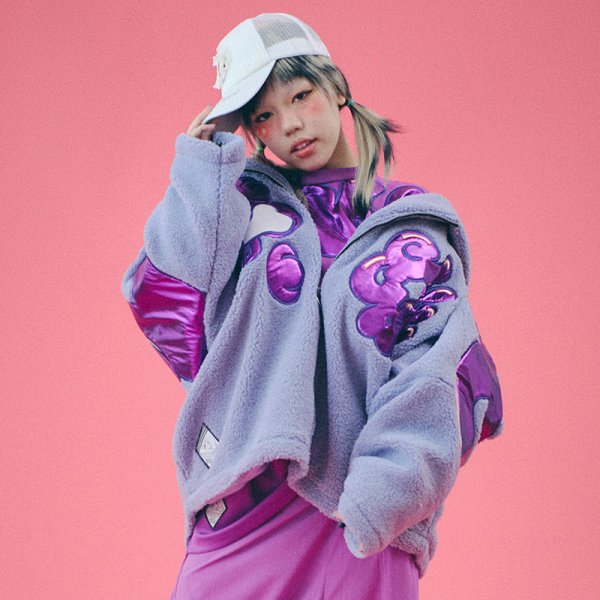 画像1: 【ラスト中型犬（L）のみ】GALFY(ガルフィー) “ピッカピカのダブモコパーカー” (1)