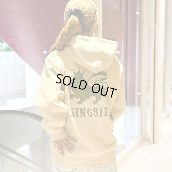 画像15: 【ラストXLのみ】KINGSIZE(キングサイズ)“RASTA LION HOODY” (15)