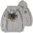 画像1: 【ラストXXLのみ】KINGSIZE（キングサイズ）“KS PRISON HOODY” (1)