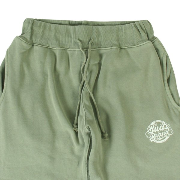 画像3: 【ラストXLのみ】BUDS(バッズ) “SMOKE PIGMENT SWEAT PANTS” (3)