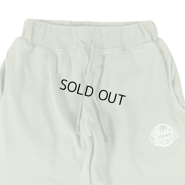 画像3: 【ラストXLのみ】BUDS（バッズ） “SMOKE PIGMENT SWEAT PANTS” (3)