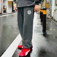 画像12: 【ラストXLのみ】BUDS（バッズ） “SMOKE PIGMENT SWEAT PANTS” (12)