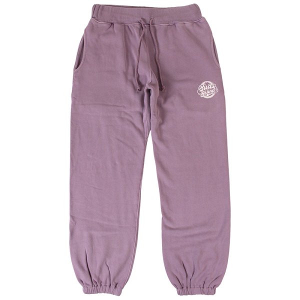 画像1: 【ラストLのみ】BUDS（バッズ） “SMOKE PIGMENT SWEAT PANTS” (1)