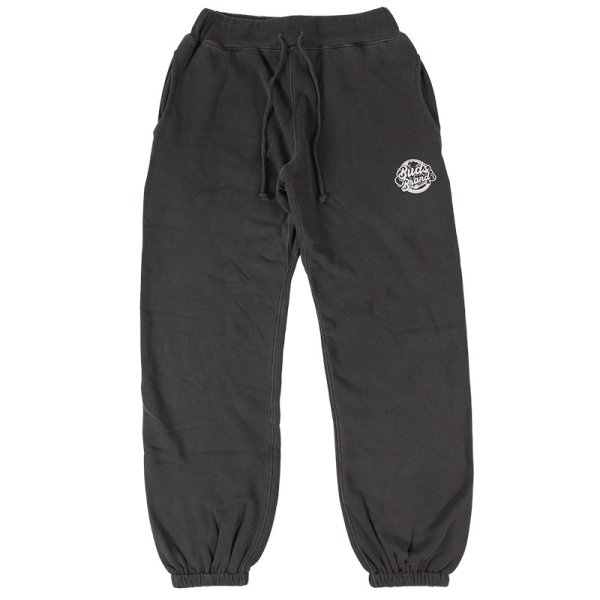画像1: 【ラストXLのみ】BUDS（バッズ） “SMOKE PIGMENT SWEAT PANTS” (1)