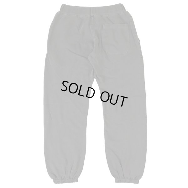 画像2: 【ラストXLのみ】BUDS(バッズ) “SMOKE PIGMENT SWEAT PANTS” (2)