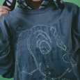 画像13: 【ラスト中型犬（L）のみ】GALFY(ガルフィー) “スケルトン☆ウイング ロンTee” (13)