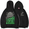 画像1: 【ラストLのみ】IRIE by irielife(アイリー バイ アイリーライフ) “NEON SOUND SYSTEM HOODIE” (1)