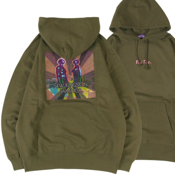 画像1: 【2024.12.04再入荷】PeeTee. (ピーティー) “NEW KINGSTON JAMAICA HOODIE” (1)