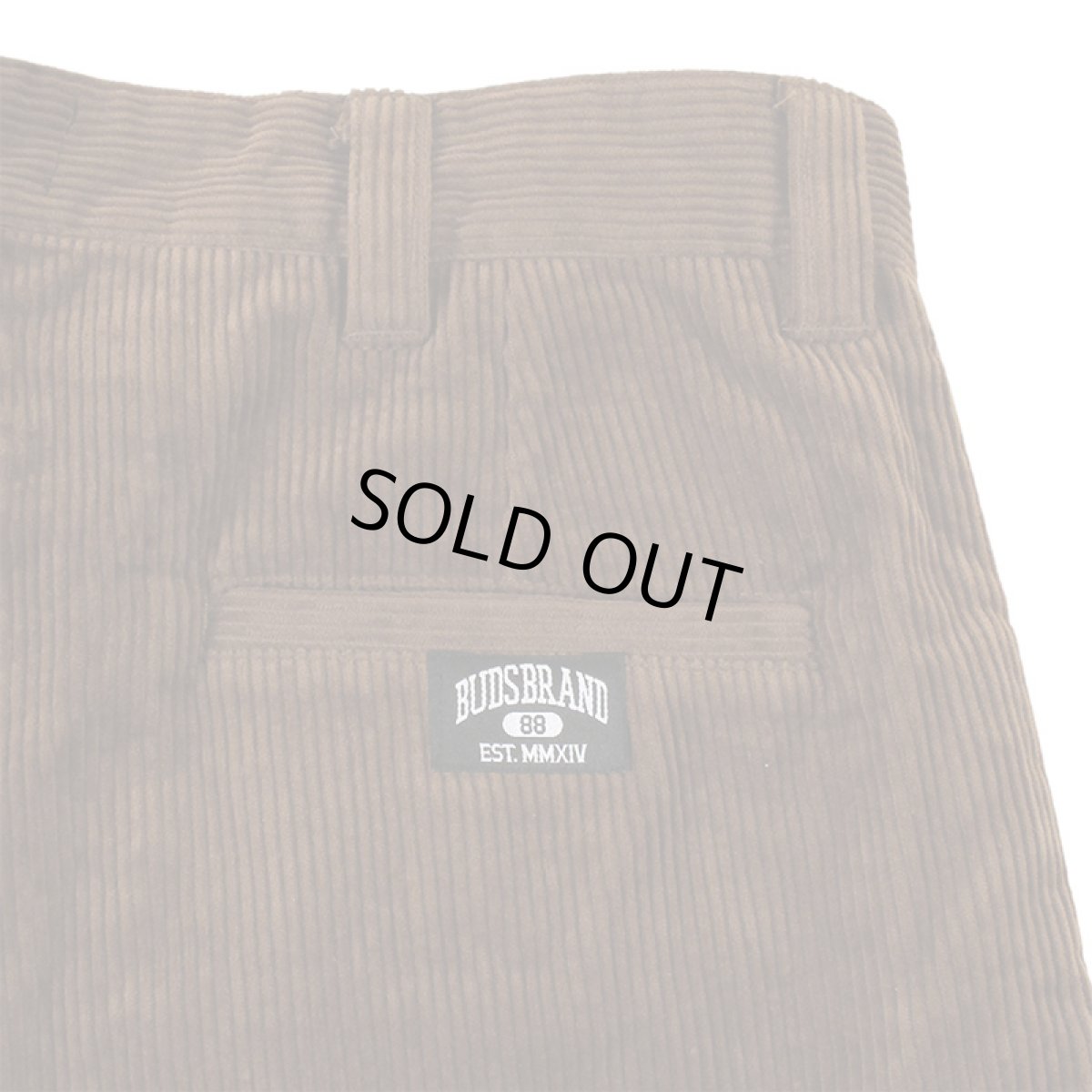 画像7: 【ラストMのみ】BUDS（バッズ） “CLASSIC CORDUROY PANTS” (7)