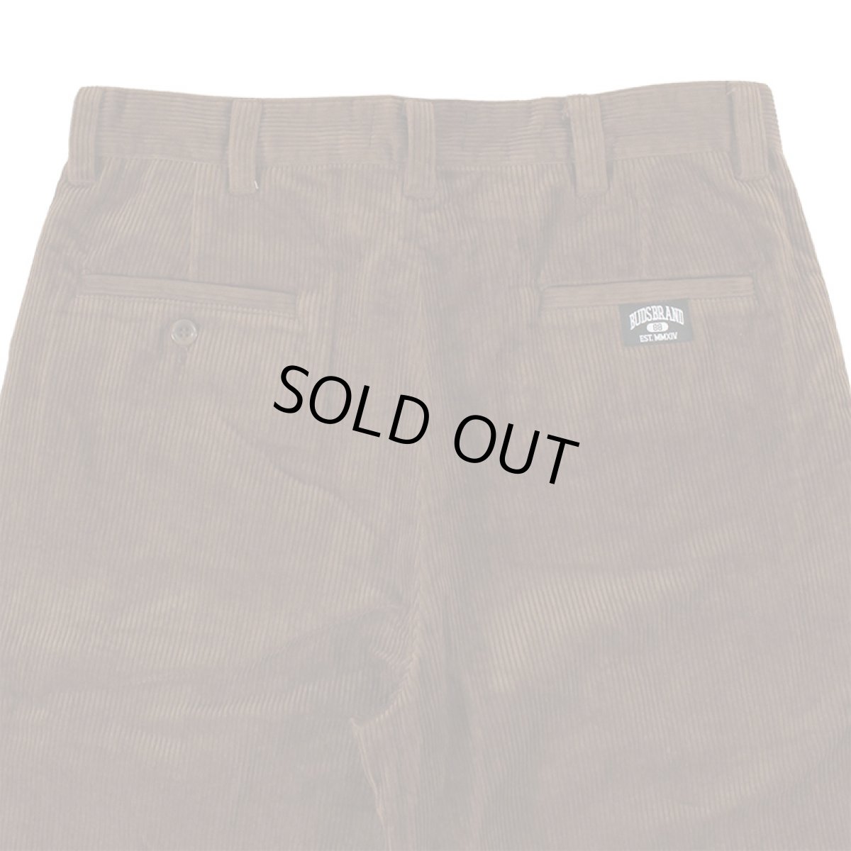 画像6: 【ラストMのみ】BUDS（バッズ） “CLASSIC CORDUROY PANTS” (6)
