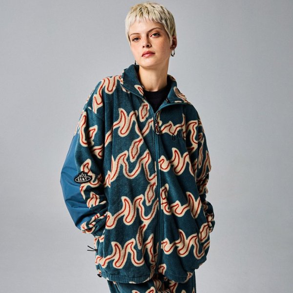 画像1: GRIMEY / GRMY (グライミー) “VOODOO CHILD POLAR FLEECE JACKET” (1)