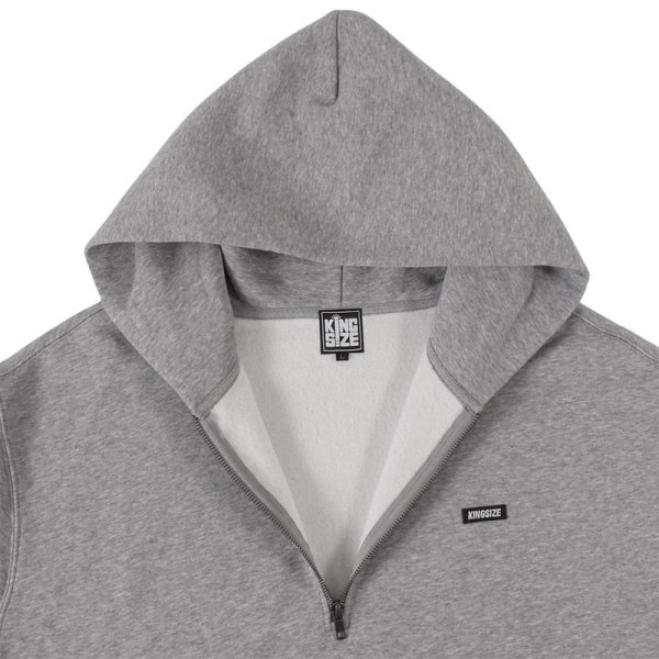 画像4: KINGSIZE(キングサイズ)“BOX HALF ZIP HOODY” (4)