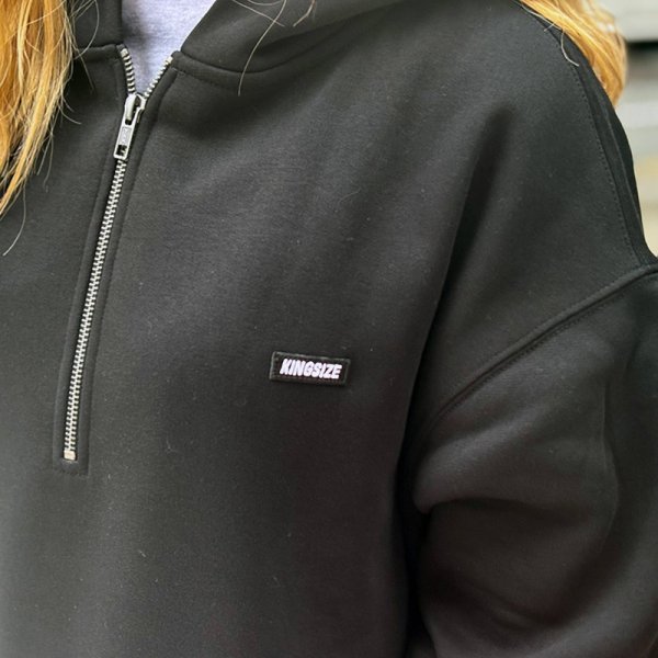 画像12: KINGSIZE(キングサイズ)“BOX HALF ZIP HOODY” (12)