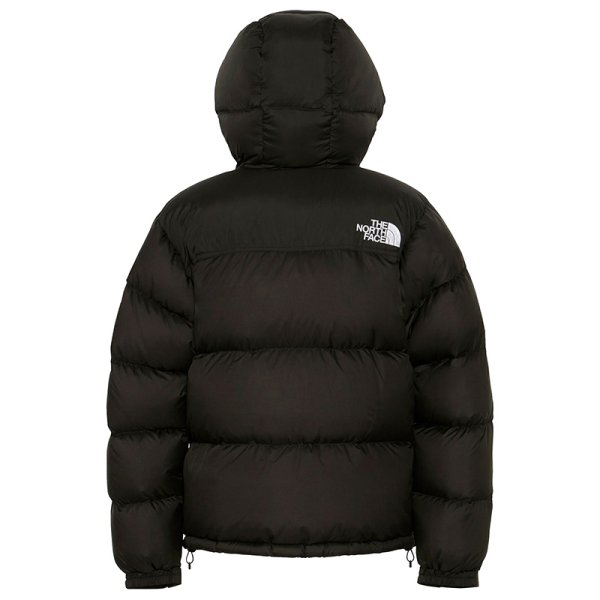 画像2: 【ラストMのみ】THE NORTH FACE(ザノースフェイス)“NUPTSE HOODIE(ヌプシフーディー)ブラック” (2)