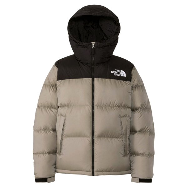 画像1: 【ラストLのみ】THE NORTH FACE（ザノースフェイス）“NUPTSE HOODIE（ヌプシフーディー）クレイグレー” (1)