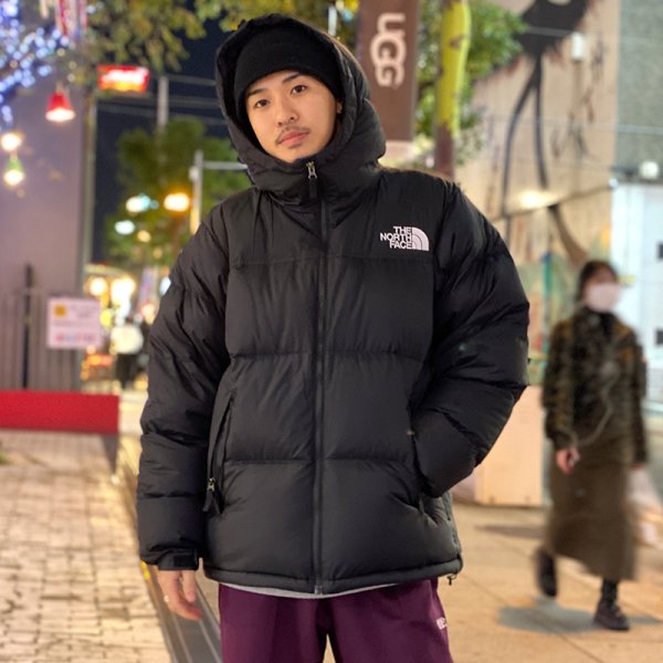 画像17: 【ラストMのみ】THE NORTH FACE(ザノースフェイス)“NUPTSE HOODIE(ヌプシフーディー)ブラック” (17)