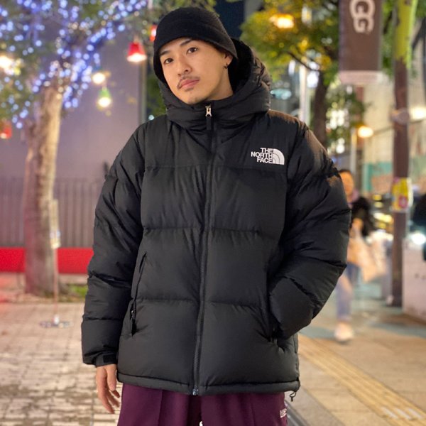 画像16: 【ラストMのみ】THE NORTH FACE(ザノースフェイス)“NUPTSE HOODIE(ヌプシフーディー)ブラック” (16)