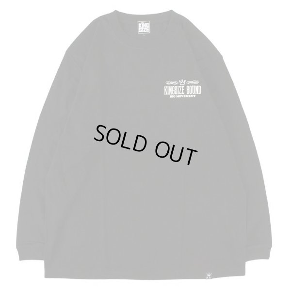 画像2: 【ラストMのみ】KINGSIZE（キングサイズ）“JACK KING L/S TEE” (2)