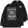 画像1: 【ラストMのみ】KINGSIZE（キングサイズ）“JACK KING L/S TEE” (1)