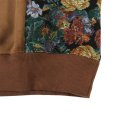 画像6: 【ラストXLのみ】PeeTee. (ピーティー) “VELOR FLOWER CREW NECK” (6)