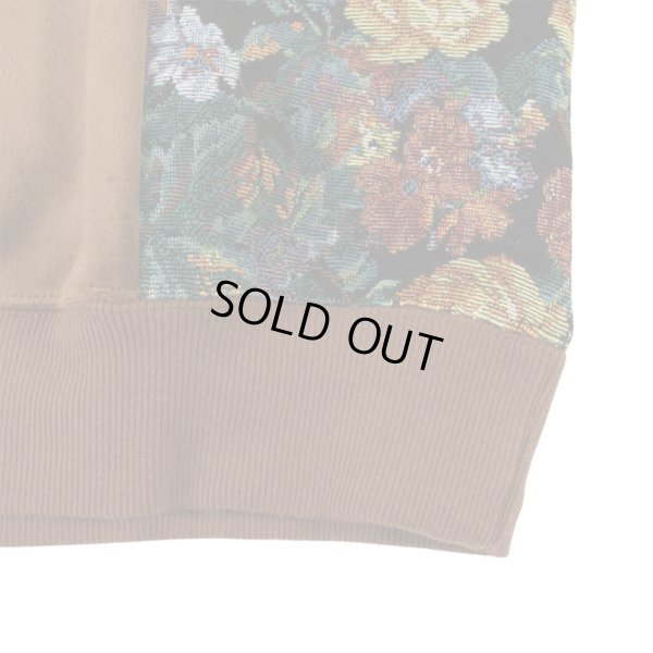 画像6: 【ラストXLのみ】PeeTee. (ピーティー) “VELOR FLOWER CREW NECK” (6)