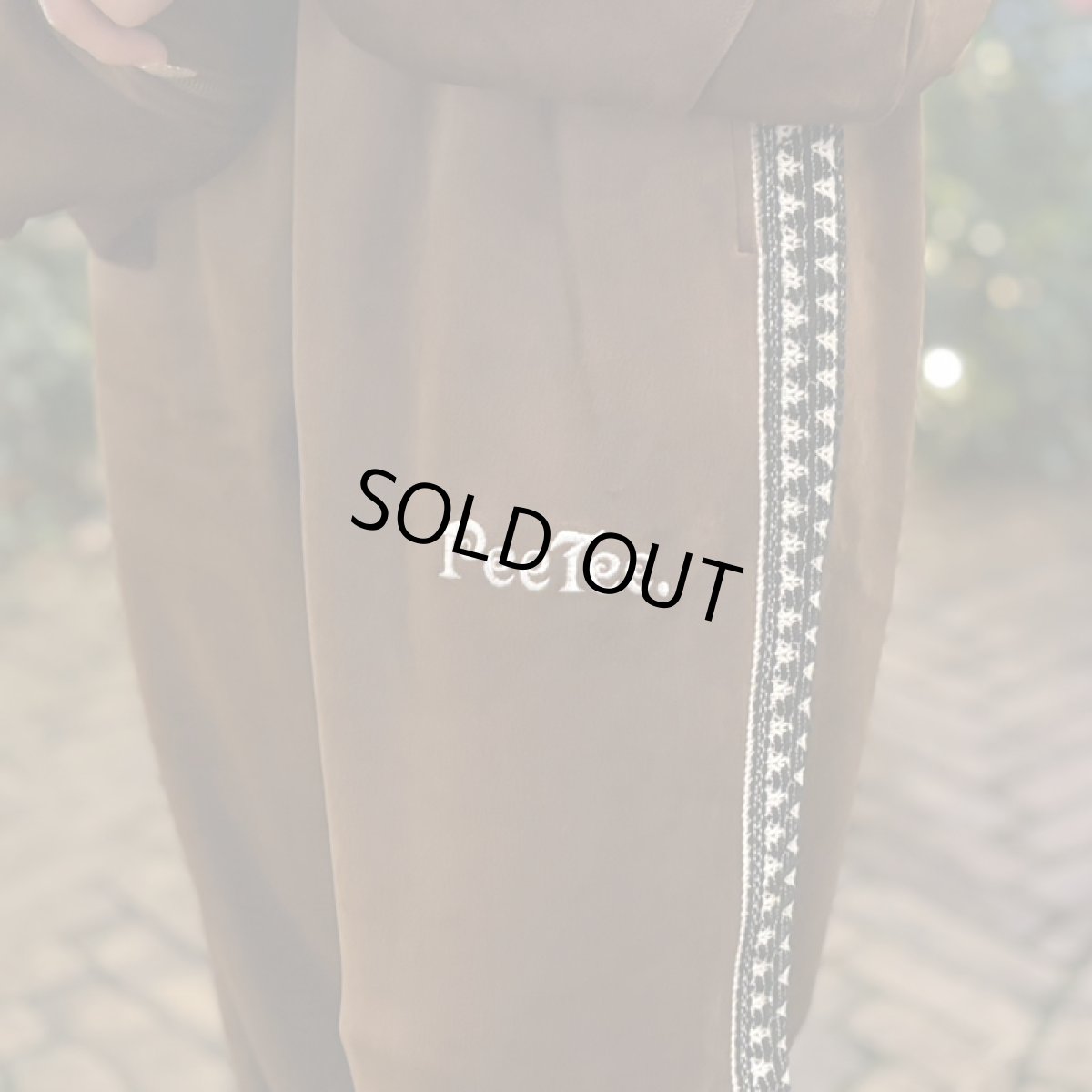 画像17: PeeTee. (ピーティー) “VELOR TRACK PANTS” (17)