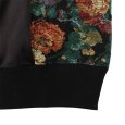 画像6: 【ラストLのみ】PeeTee. (ピーティー) “VELOR FLOWER CREW NECK” (6)