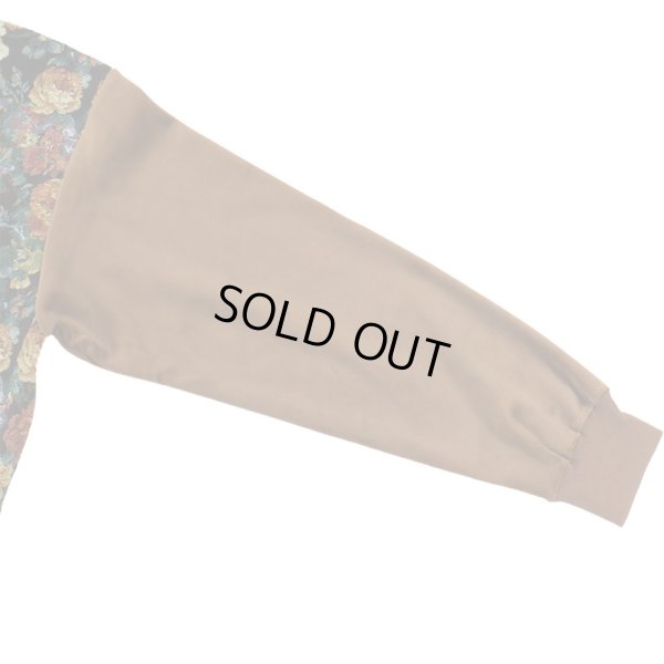 画像8: 【ラストXLのみ】PeeTee. (ピーティー) “VELOR FLOWER CREW NECK” (8)