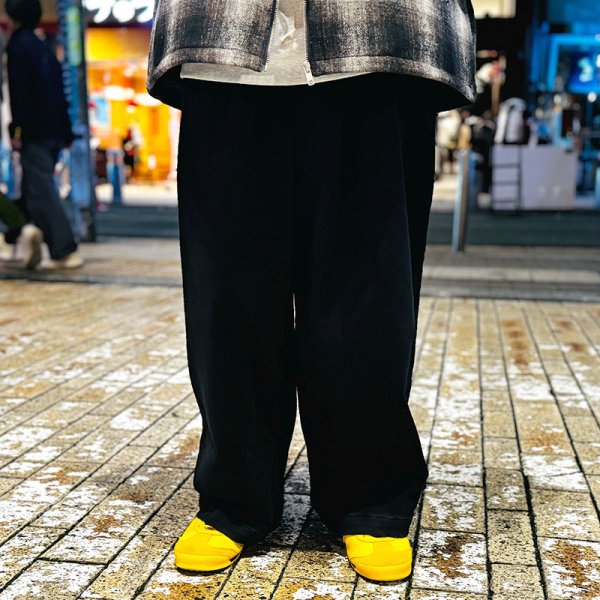 画像13: 【ラストLのみ】BUDS(バッズ) “BUGGY TUCK STRETCH PANTS” (13)