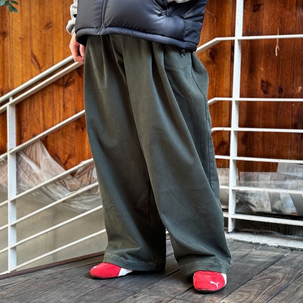 画像12: 【ラストLのみ】BUDS(バッズ) “BUGGY TUCK STRETCH PANTS” (12)