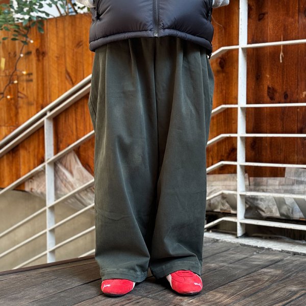 画像13: 【ラストLのみ】BUDS(バッズ) “BUGGY TUCK STRETCH PANTS” (13)