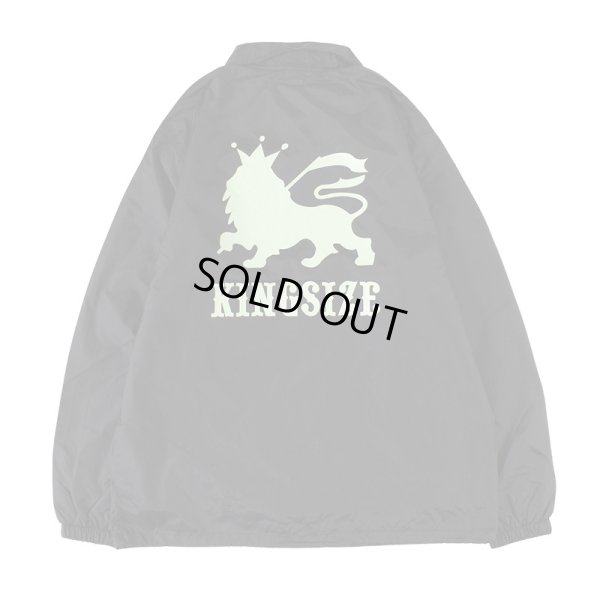 画像3: 【半額】KINGSIZE（キングサイズ）“RASTA LION NYLON JACKET” (3)