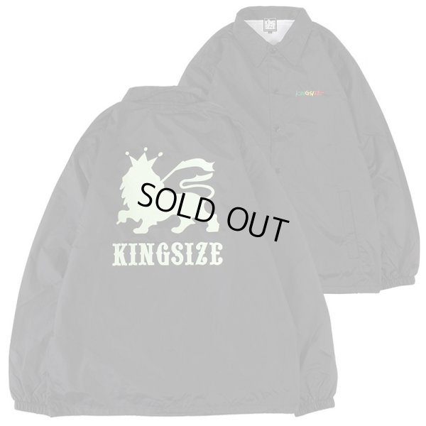 画像1: KINGSIZE（キングサイズ）“RASTA LION NYLON JACKET” (1)