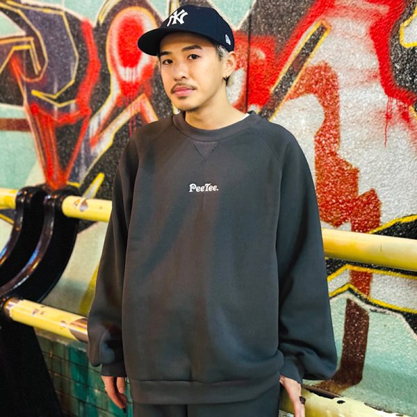 画像10: 【ラストXLのみ】PeeTee. (ピーティー) “KNIT FLEECE CREW” (10)