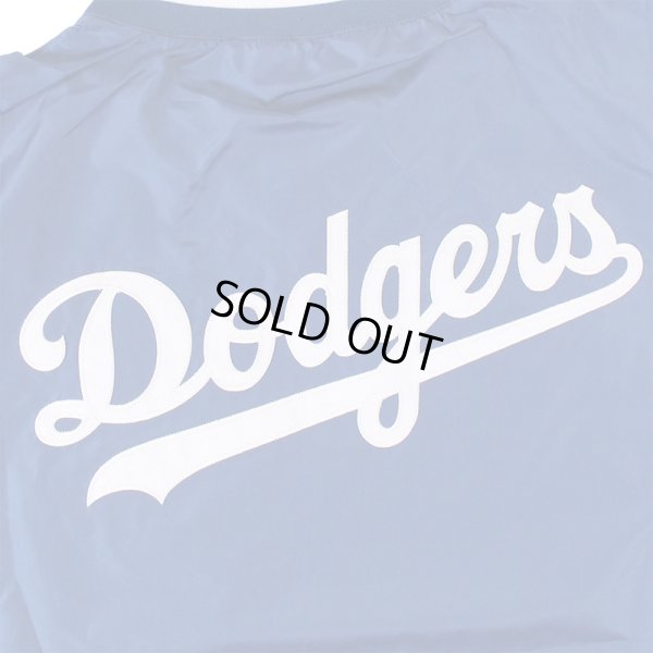 画像7: 【ラストXLのみ】FANATICS (ファナティクス) “MLB 裏メッシュVネックナイロンプルオーバージャケット (ML2324FW0007)” (7)