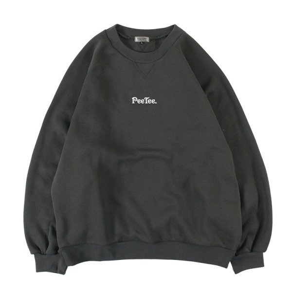 画像1: 【ラストXLのみ】PeeTee. (ピーティー) “KNIT FLEECE CREW” (1)