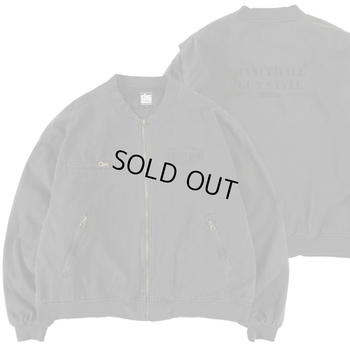 画像1: 【ラストXLのみ】KINGSIZE（キングサイズ）“KS FLIGHT JACKET” (1)