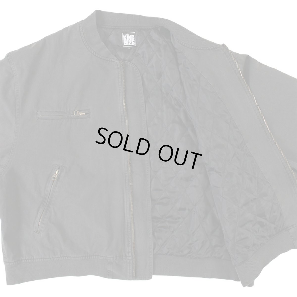 画像4: 【ラストXLのみ】KINGSIZE（キングサイズ）“KS FLIGHT JACKET” (4)