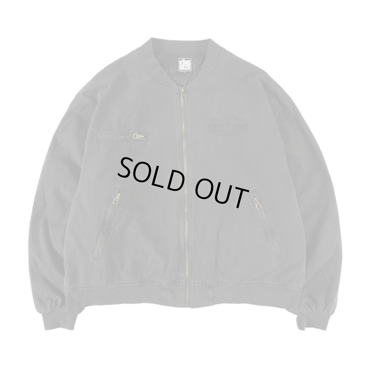画像2: 【ラストXLのみ】KINGSIZE（キングサイズ）“KS FLIGHT JACKET” (2)