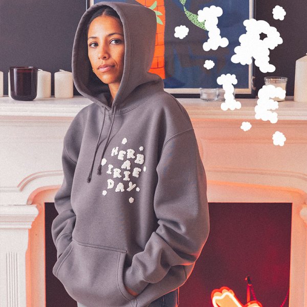 画像12: 【ラストLのみ】IRIE by irielife(アイリー バイ アイリーライフ) “HERB A IRIE DAY HOODIE” (12)