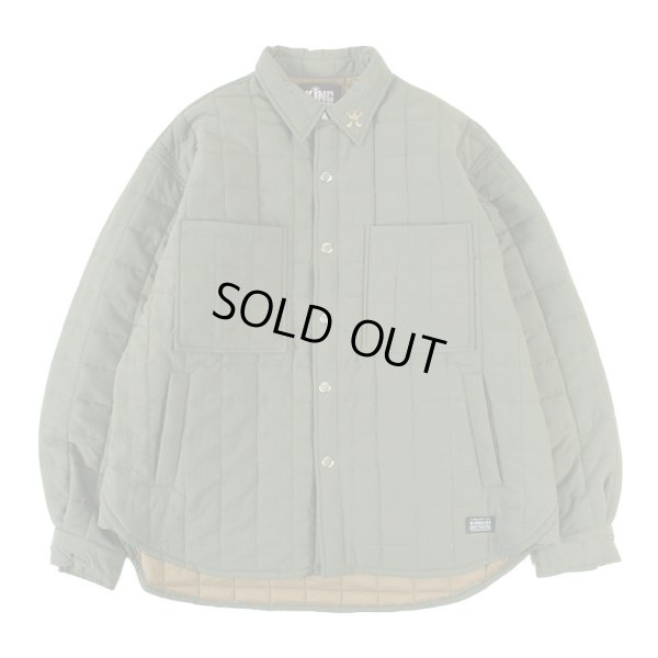 画像1: 【ラストLのみ】KINGSIZE（キングサイズ）“QUILT JACKET” (1)