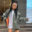 画像14: 【ラストXLのみ】BUDS（バッズ）“WASHER PU BLOUSON” (14)