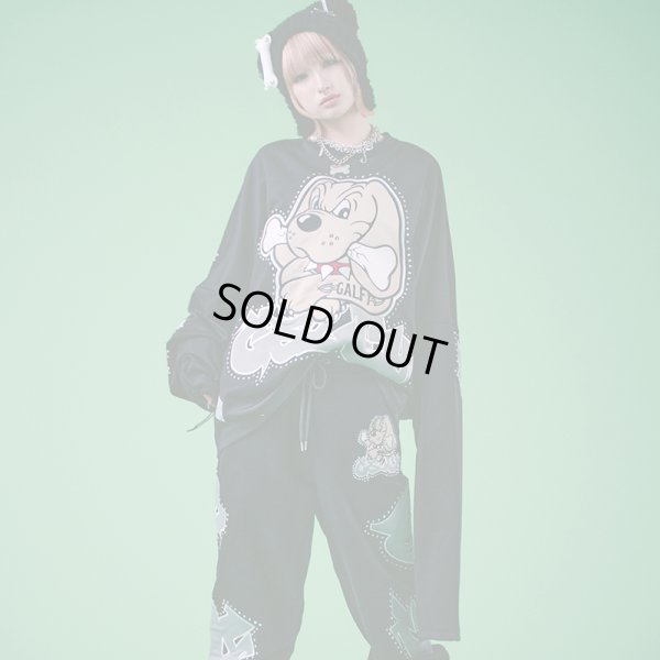 画像12: 【ラスト中型犬（L）のみ】GALFY(ガルフィー) “ギャル男BIGロゴ大萌袖ロンTee” (12)