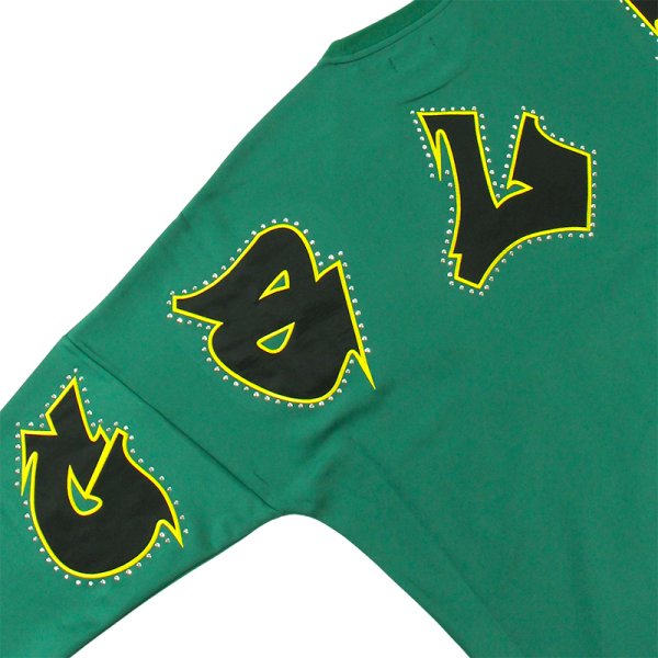 GALFY(ガルフィー) “ギャル男BIGロゴ大萌袖ロンTee” - DISSIDENT WEB SHOP