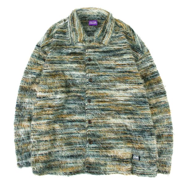 画像1: PeeTee. (ピーティー) “MOHAIR LIKE MULTI COLOR L/S SHIRTS” (1)